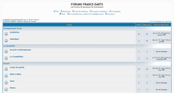 Desktop Screenshot of forum.france-darts.com